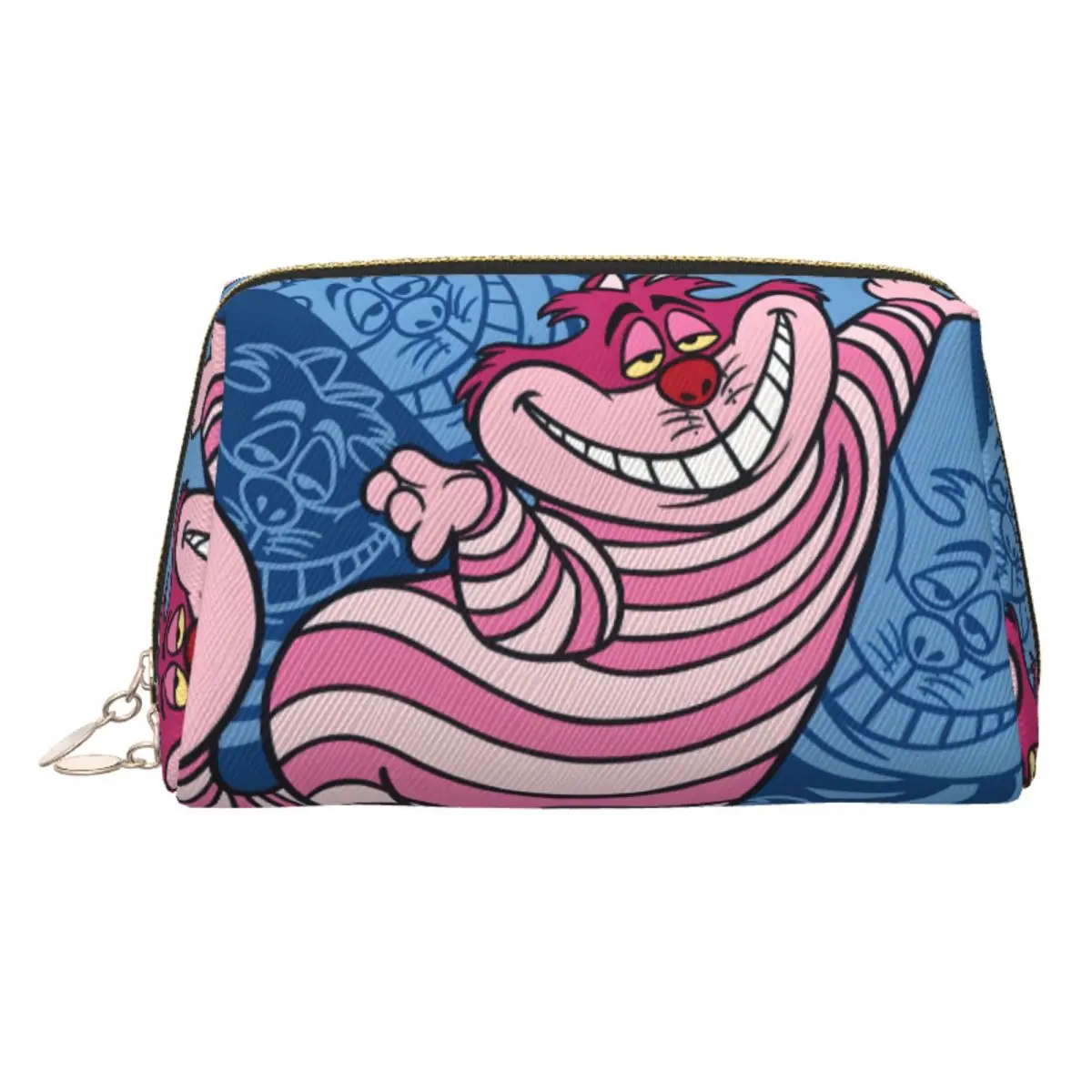 

Custom Travel Cheshire Cat Manga Toiletry Bag Portable Comic Cosmetic Makeup Organizer Women Beauty Storage Dopp Kit Case