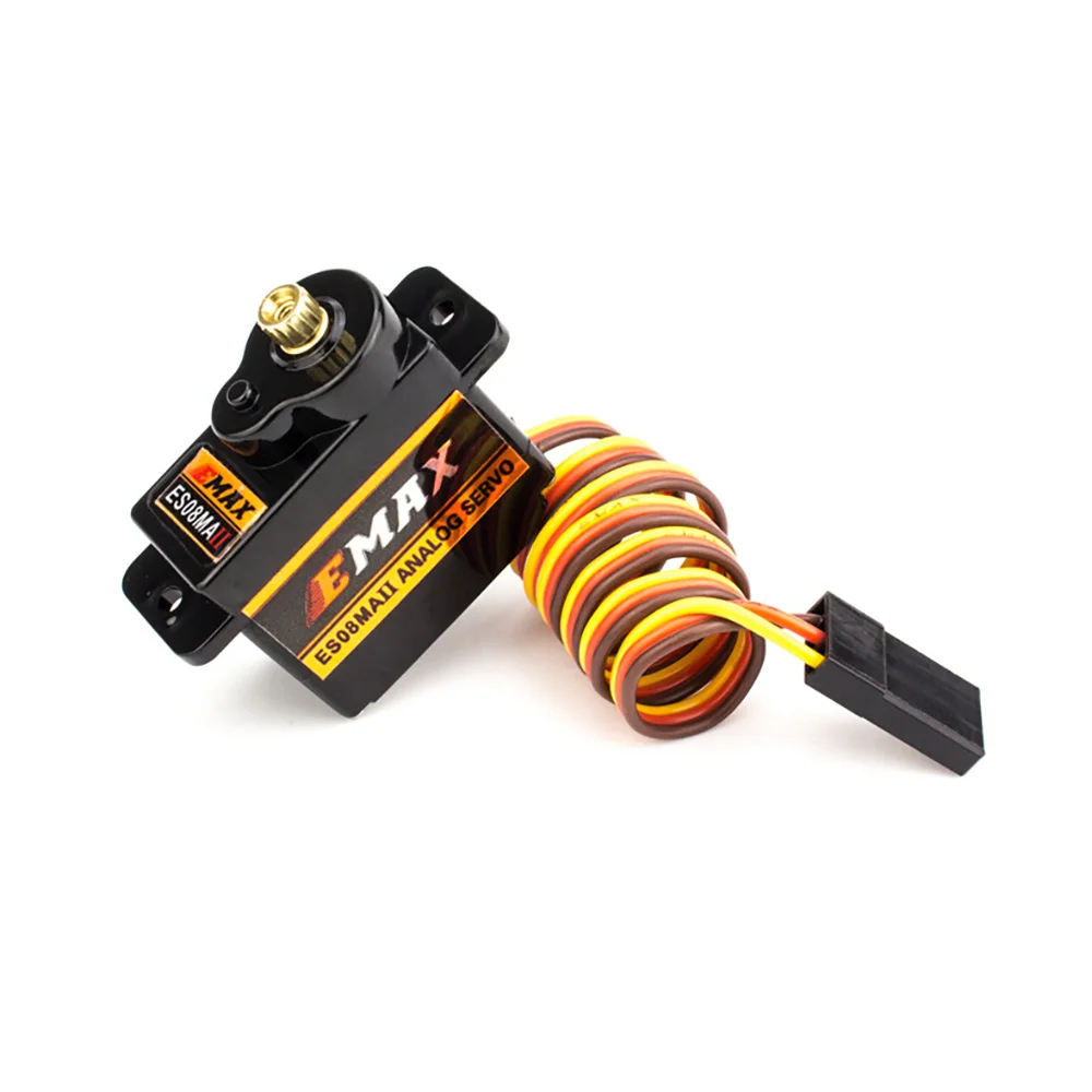 EMAX ES08MA ES08MAII 12g Mini Metal Gear Servo analogico per Rc Hobby Auto Barca Elicottero Aereo Rc Robot