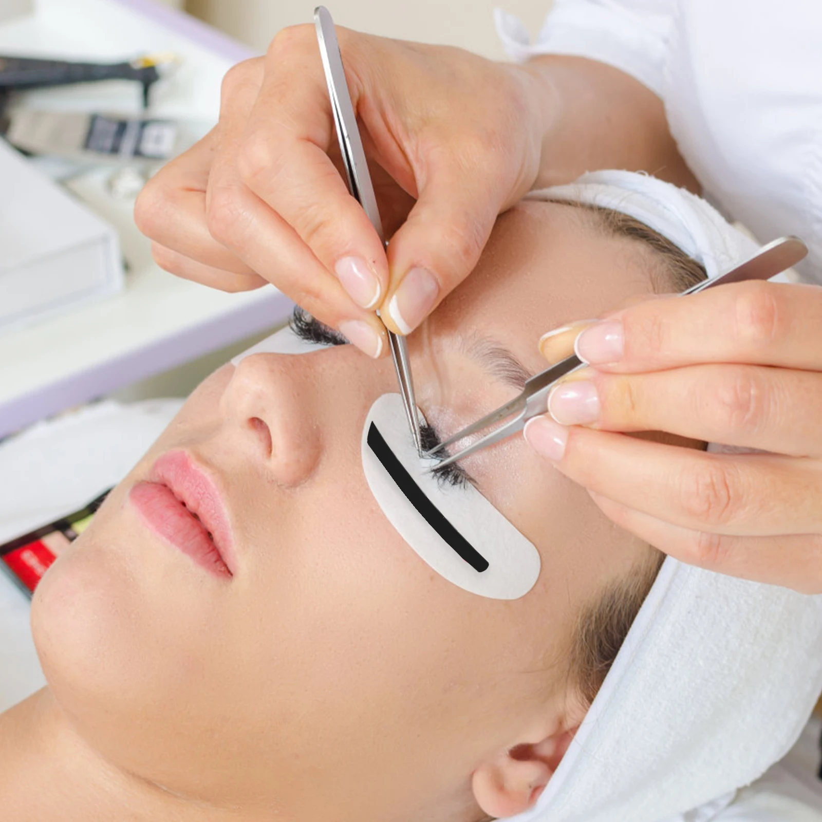 

6Pairs Lash Lift Rods Silicone Eyelash Lifting Strips for Smooth Perm Process Gentle on Eyes Spare Pads Included Kit Essential