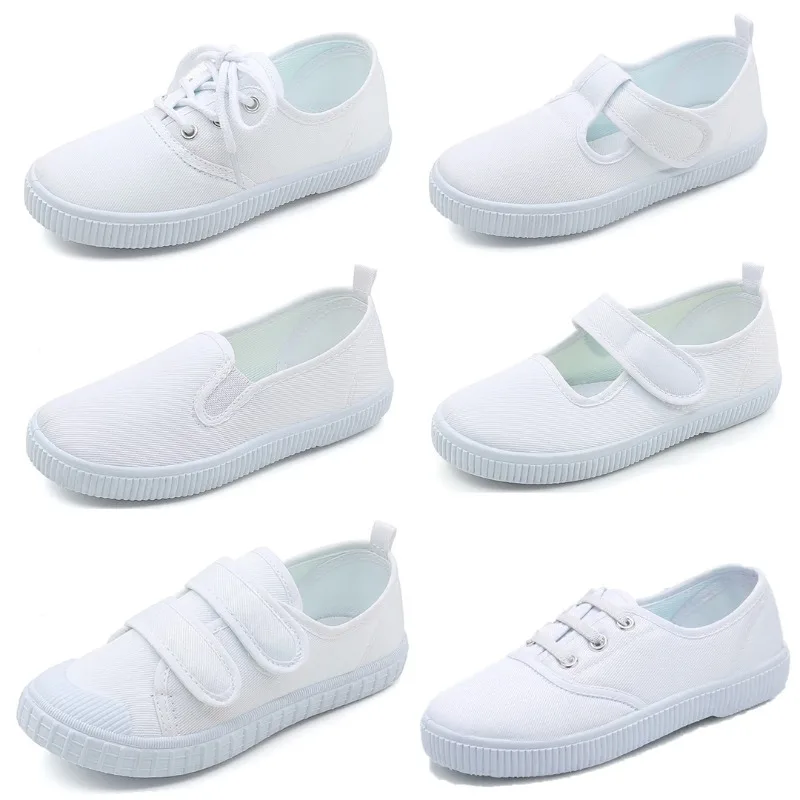 Parent-child Shoe Kid Canvas Shoes Autumn Boy Casual Shoe Girl Sport Shoes Child Shoe Kid Sneakers Little White ShoeZapatos Niña