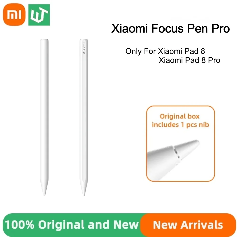 

Оригинальный стилус Xiaomi Focus Pro для Xiaomi Mi Pad 8/8Pro Tab 16384, магнитный карандаш для рисования и письма, ручка Mi Smart Pen