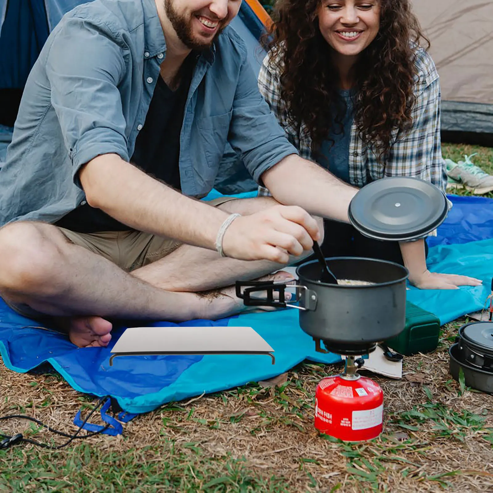 

Outdoor Portable Top Lightweight Foldable Hiking Board Compact Durable Easy Storage For Picnic Beach Fishing Gift Folding Top,