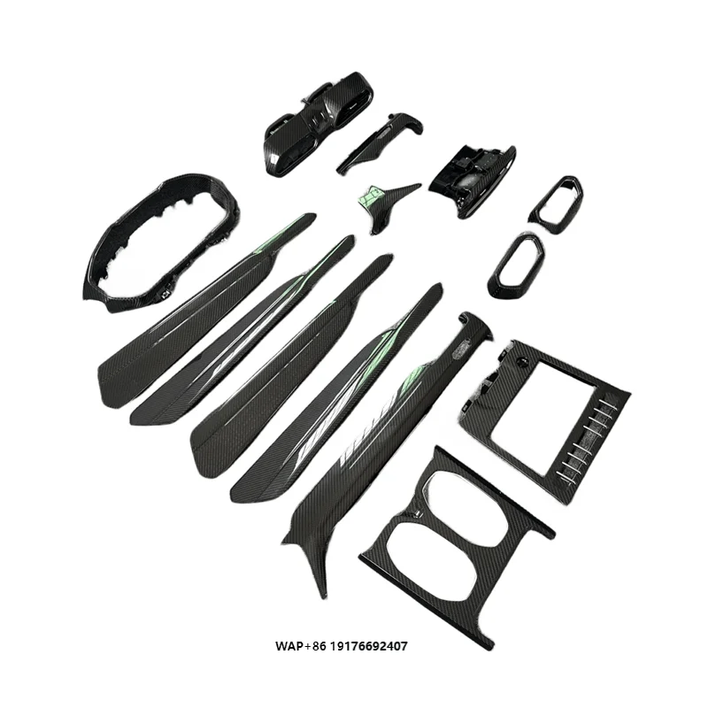 2019-2022 URUS Dry Carbon Fiber Interior for URUS Carbon Fiber Instrument Panel Cover for URUS Carbon Fiber Interior Kit