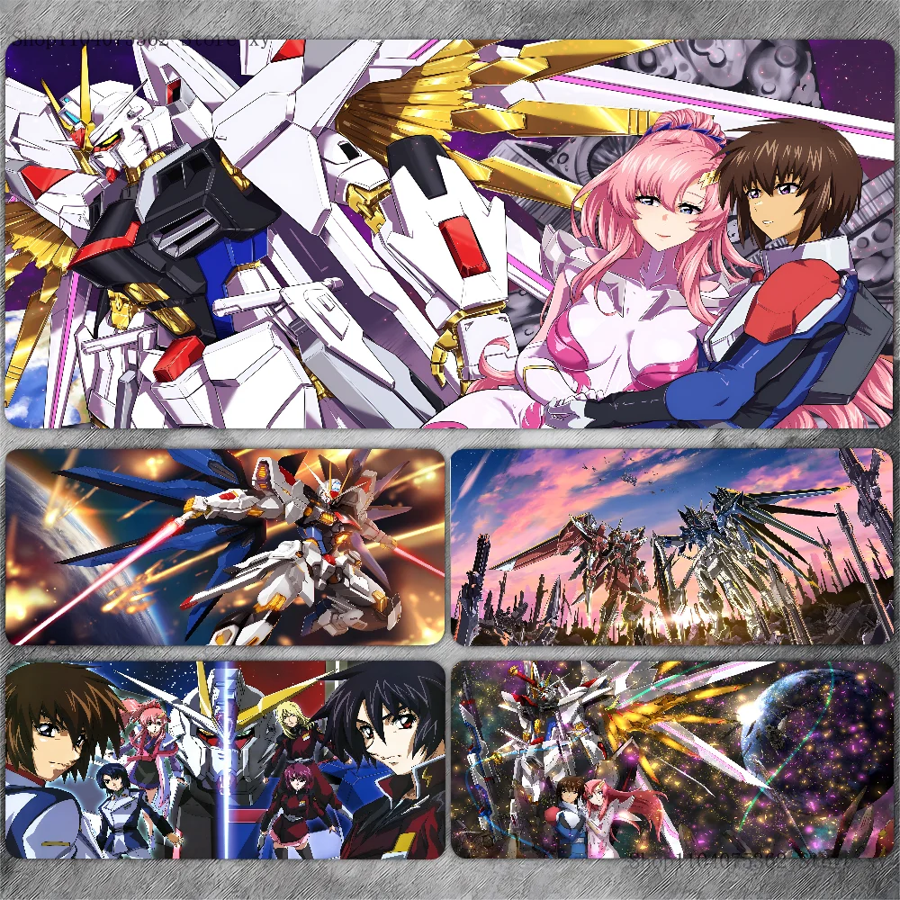 HOT Animation G-Gundam S-Seed Lacus Clyne Mousepad Large Keyboard Desk Mat Gaming Mouse Pad LockEdge Non-slip Mat