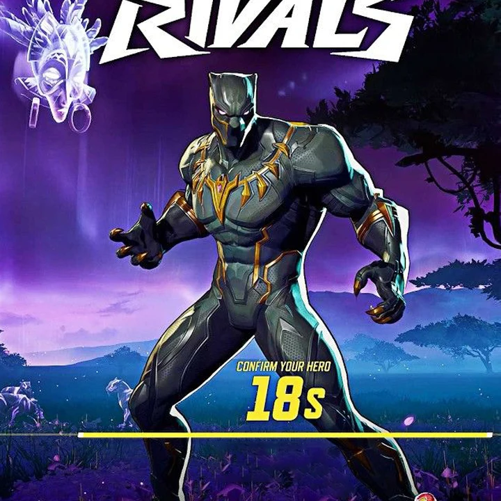 Nuevo negro Marvel Rivals Pantera Cosplay PS5 Pantera Marvel Rivals Spandex Zentai mono trajes superhéroe disfraz de Halloween