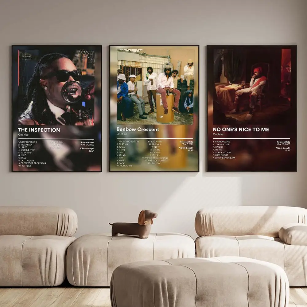 Rapper C-Cochise Album Poster PP Wall Decor Posters Celebrity Music Art Prints Bedroom Office Gift
