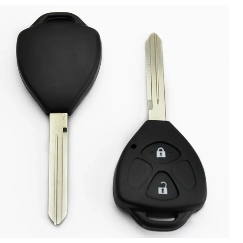 

2 Button Remote Key Shell For JAC J2 Yueyue J3 Tojoy J5 Heyue Uncut Blade Key Case Cover Replacement With Logo