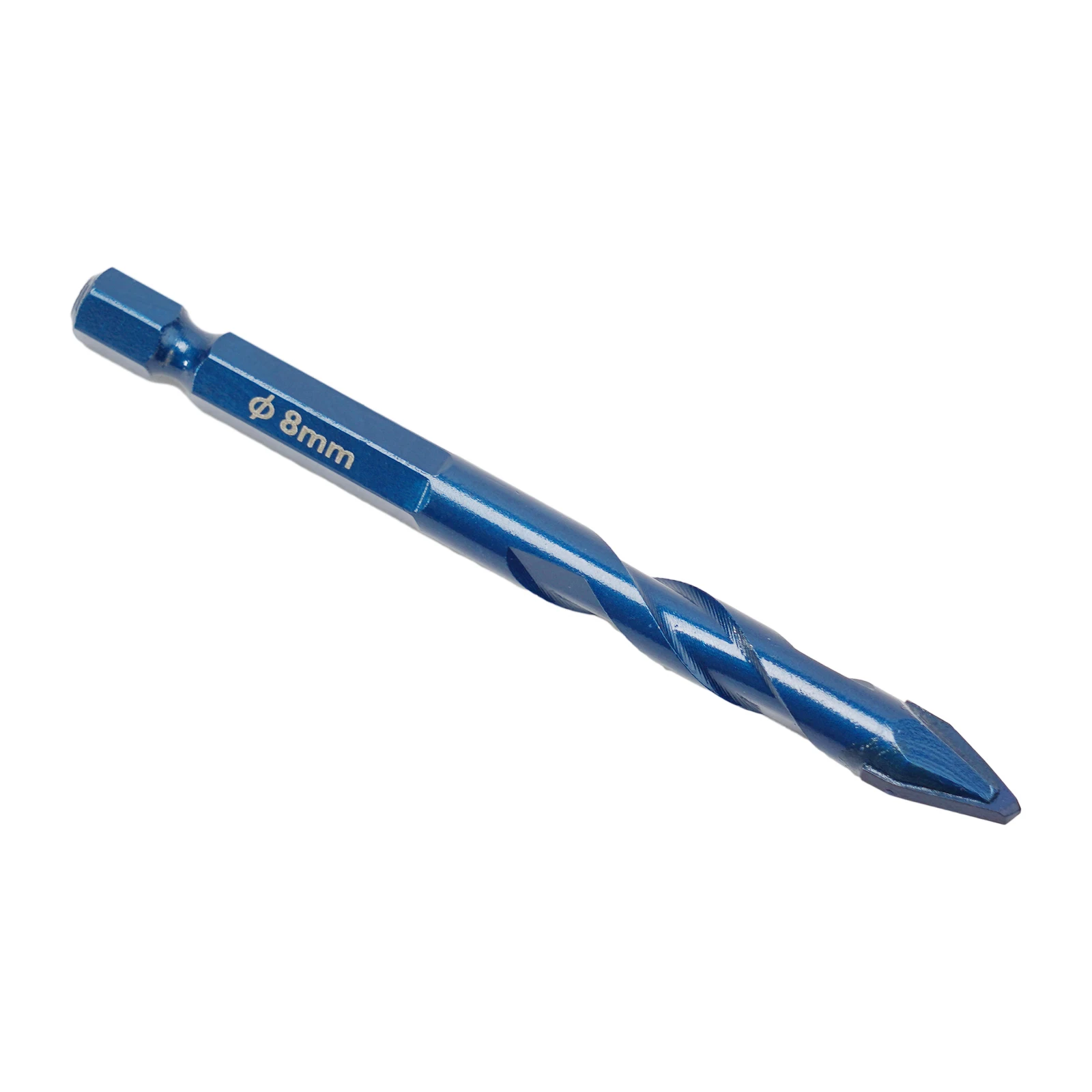 Wall Drill Bit 1 Pcs 6.35mm（1/4inch） 6mm/8mm/10mm/12mm Blue Carbide For Bricks For Drywall For Tiles Brand New