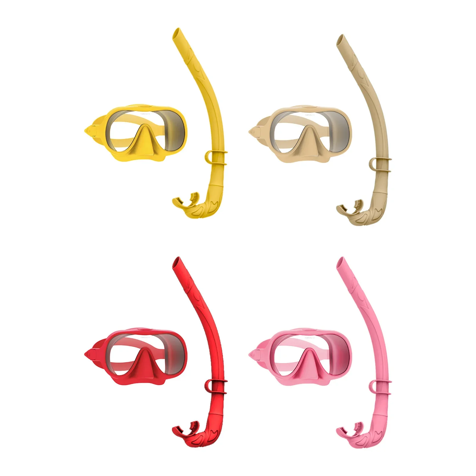 

Diving Facial Mirror Anti -fog 180 ° Snorkeling Faci al Mirror Deep Wa ter Diving Mask Diving Goggles with Respiratory Tube