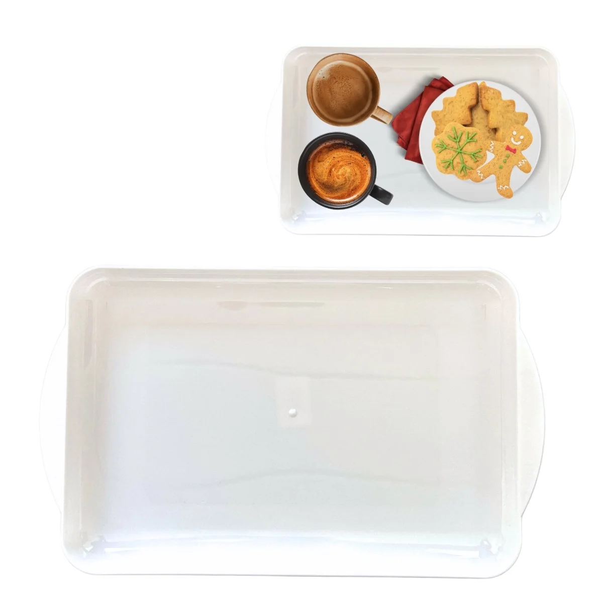 Tray Travessa Restaurant Fast Food Refectory 33cm