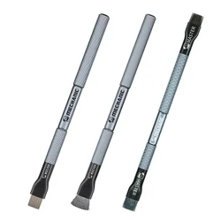 Mechanic Motherboard Cleaning Brush Tool Double Head Bristle/Steel Brush for Dust Cleaning Cellphone Chip Tin Glue Removal