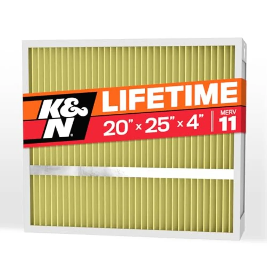 

Воздушный фильтр для систем ОВКВ 20X25X4, многоразовый, MERV 11, длительный срок службы, последний фильтр для ОВКВ, который вы когда-либо покупали, для безопасного дыхания дома