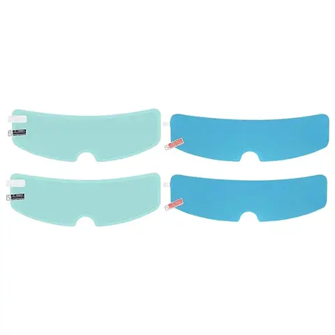Motorcycle Helmet Anti Rain Anti Fog Film Durable Nano Coating Clear Sticker for Motorbike Windshield Accessories