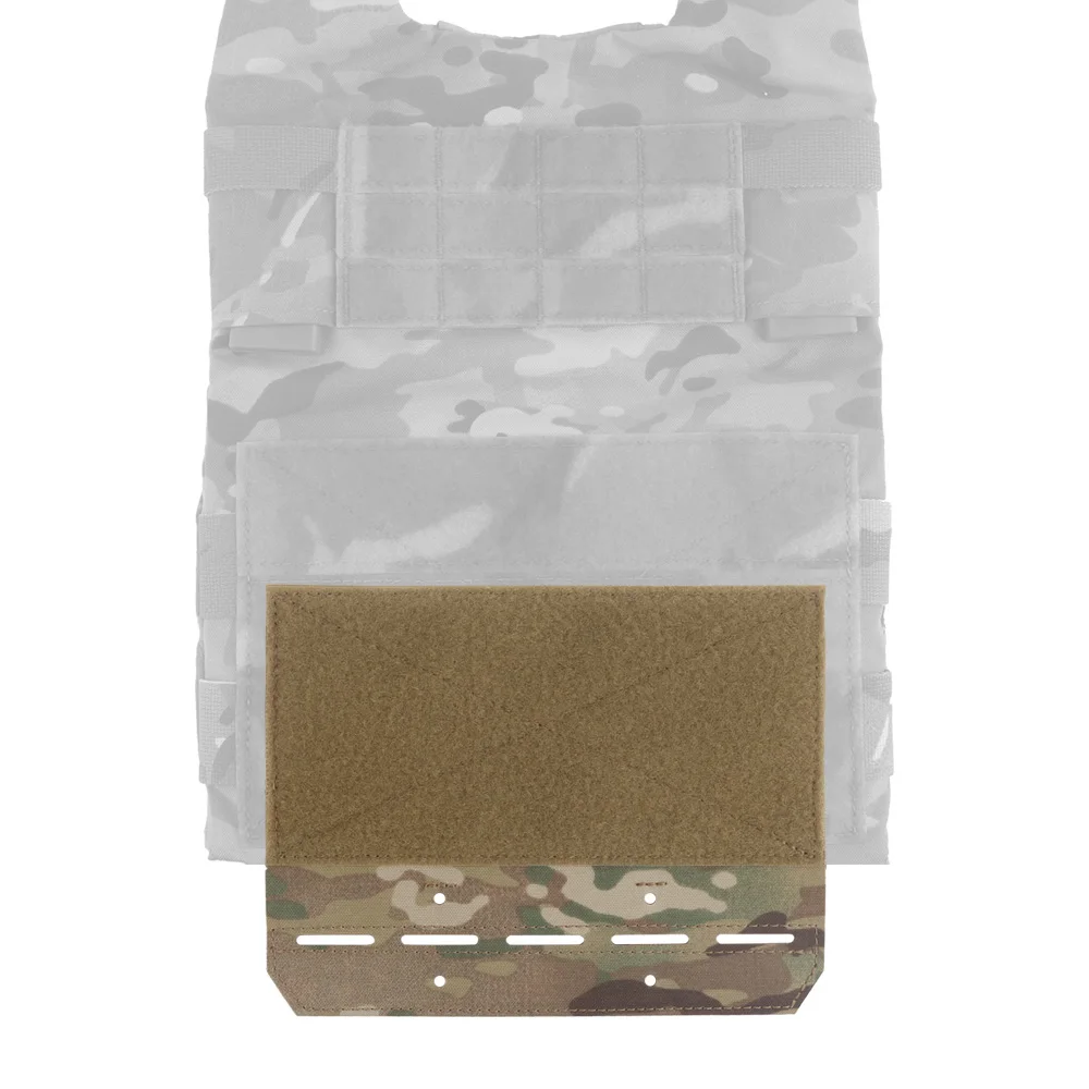Wosport Multi Purpose Drop Hanging Plate V1 MOLLE Hook Loop Panel Elastic Cord Mount for Airsoft Vest Modular Gear Expansion