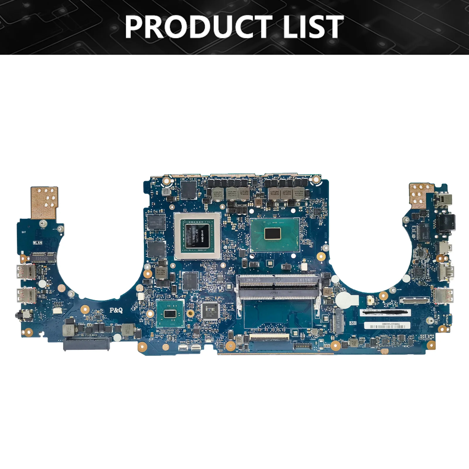 เมนบอร์ดแล็ปท็อปสําหรับ ASUS GL502VY GL502V GL502 Mainboard I7-6700HQ GTX980M-8G-4G โน้ตบุ๊คเมนบอร์ด DDR4