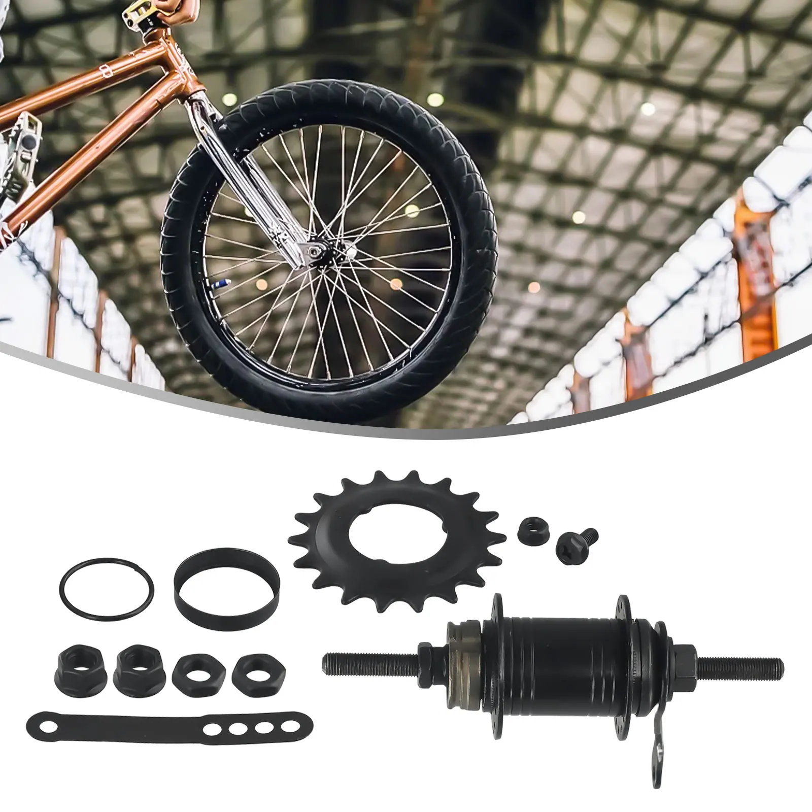 

Hub Bike Hub Mountain Bike Rear Wheel Coaster Hub Single Speed Bike Stainless Steel 36/32 Spoke Holes Fixed Gear