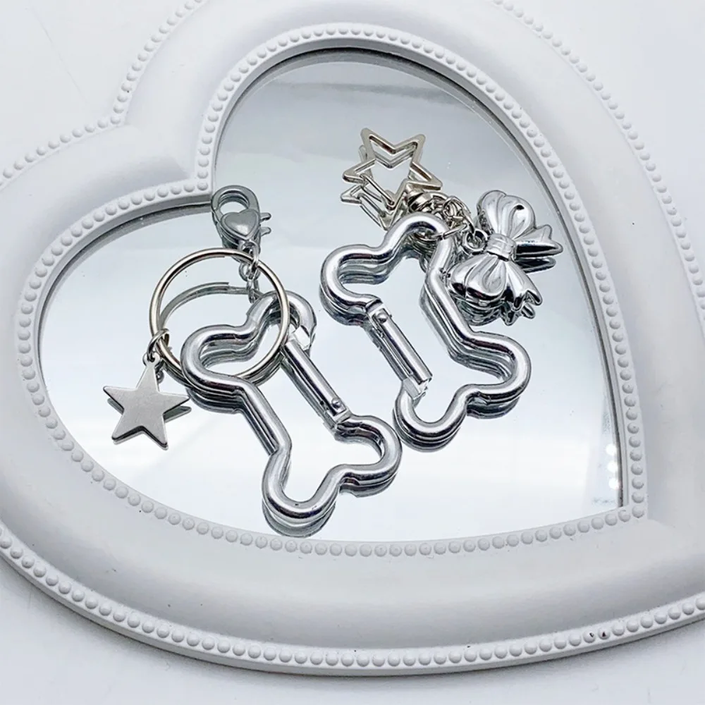 جديد فاسق لطيف العظام المفاتيح قلادة كول المفاتيح العظام حقيبة قلادة العظام القوطي حقيبة الملحقات