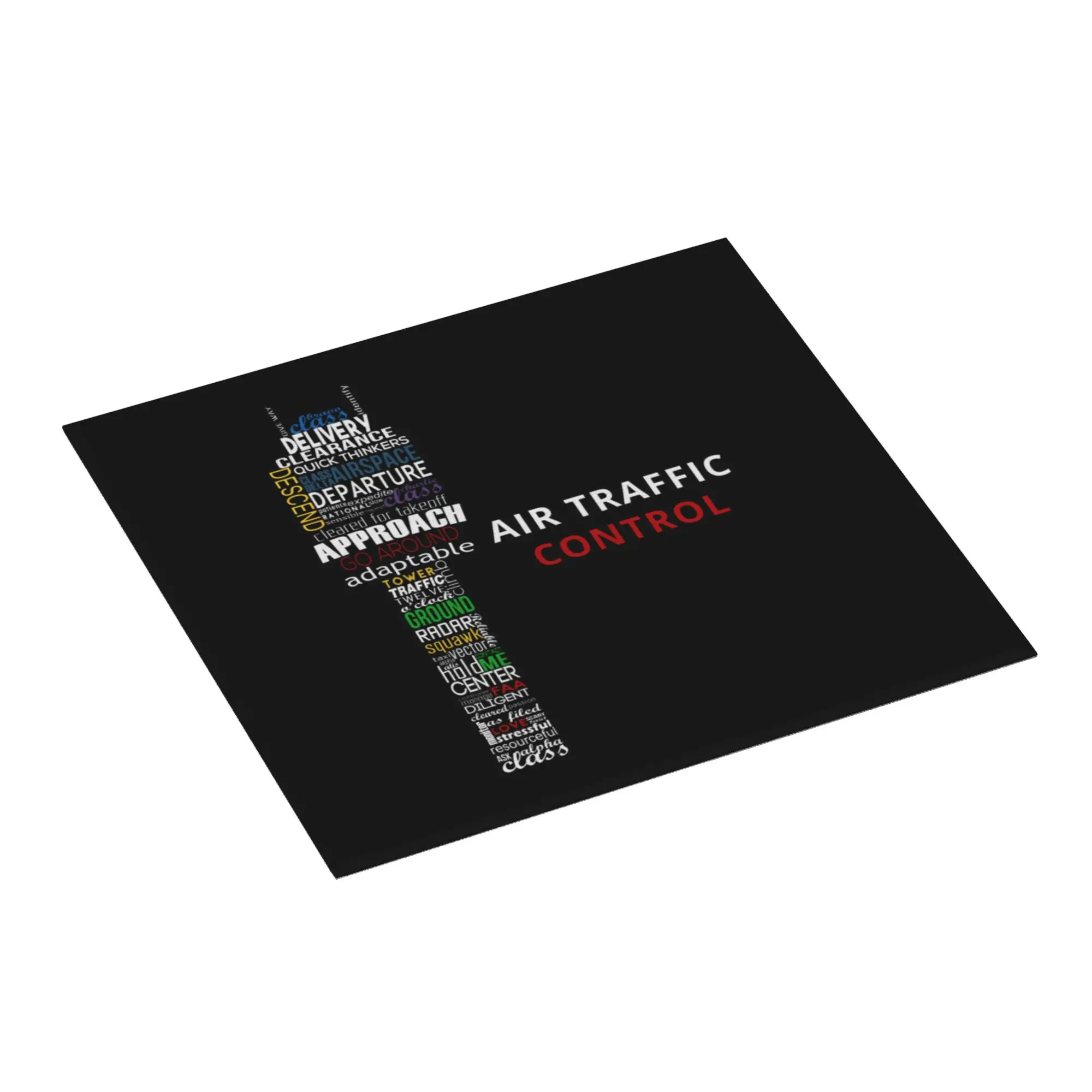 Air Traffic Controller Non‑Slip Waterproof Absorbent Barware Tableware Oil Proof Reusable Pilot Air Fighter Mat For Kitchen