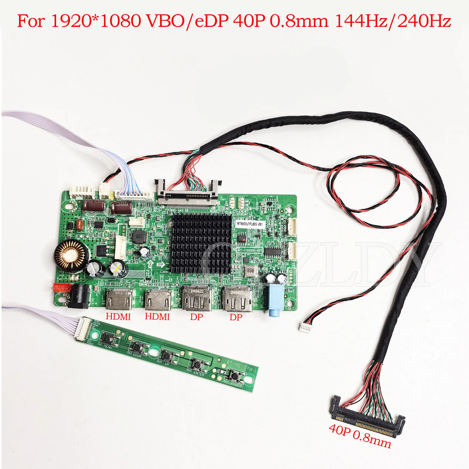 for-m270htn023-m270htn026-controller-drive-board-v-by-one-edp-40pins-hdmi-dp-1920-1080-144hz-240hz-hdr-display-motherboard