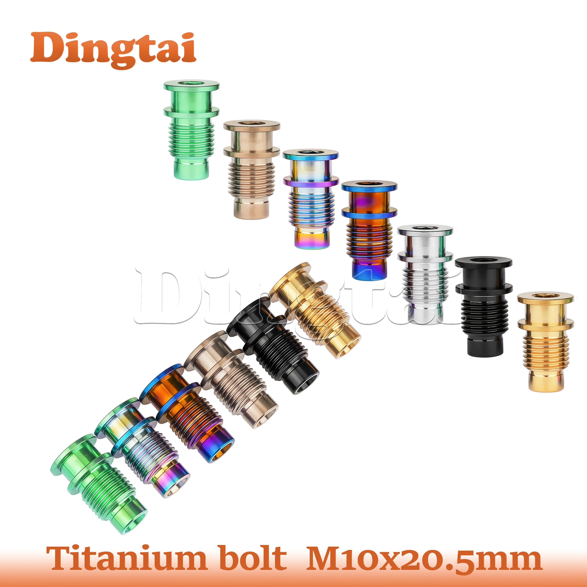 

Dingtai Titanium M10 x20.5mm Road Bike Rear Derailleur Rotation Shaft Bolt Bicycle Shift Screw