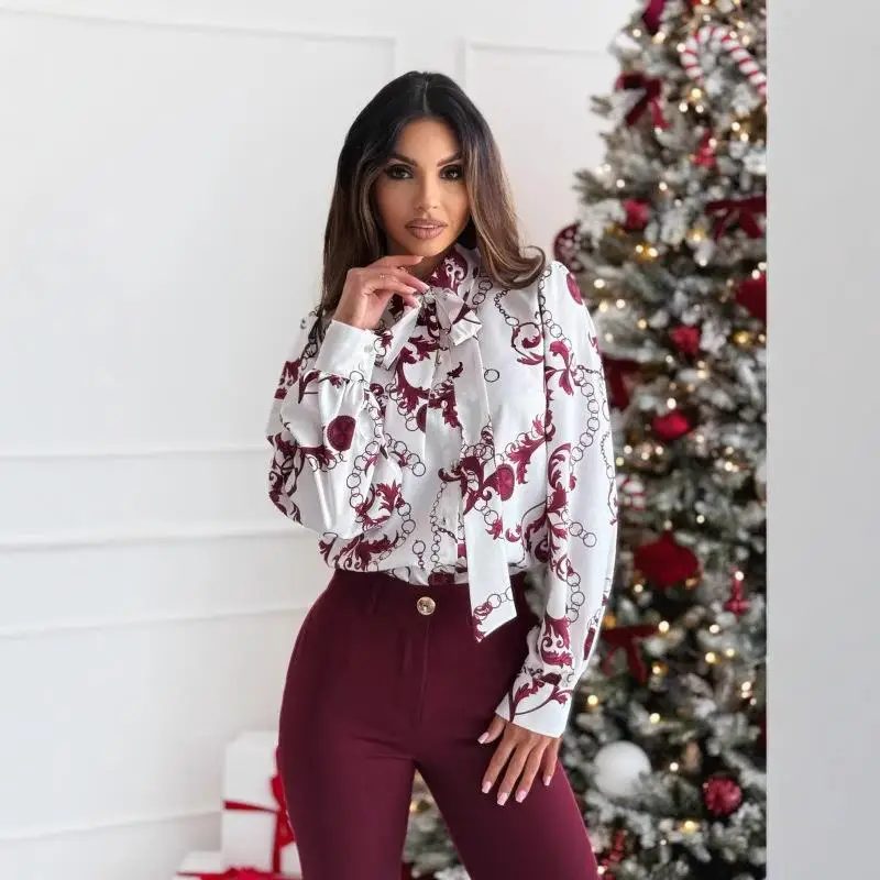 Langer Sve-bedruckter Irt-Polyesterstoff für Damen mit Blumenmuster, reguläre Passform, vielseitiger SLE für die Frühlingssaison