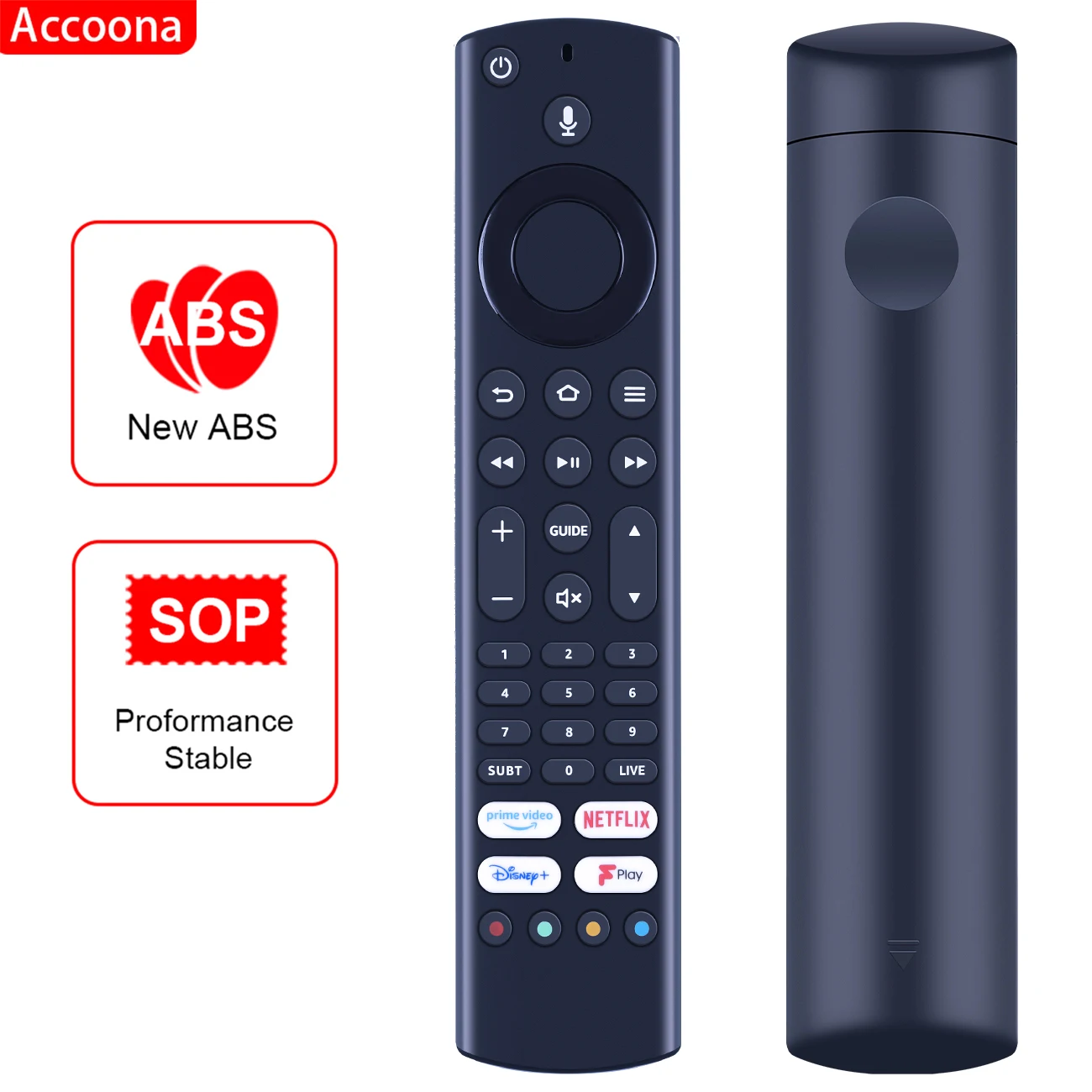 Voice remote control for  TCL Ferguson F4020AFRNO30107-001599-001 F3220FR  55CF630K F4320AFR F3220AFR TV