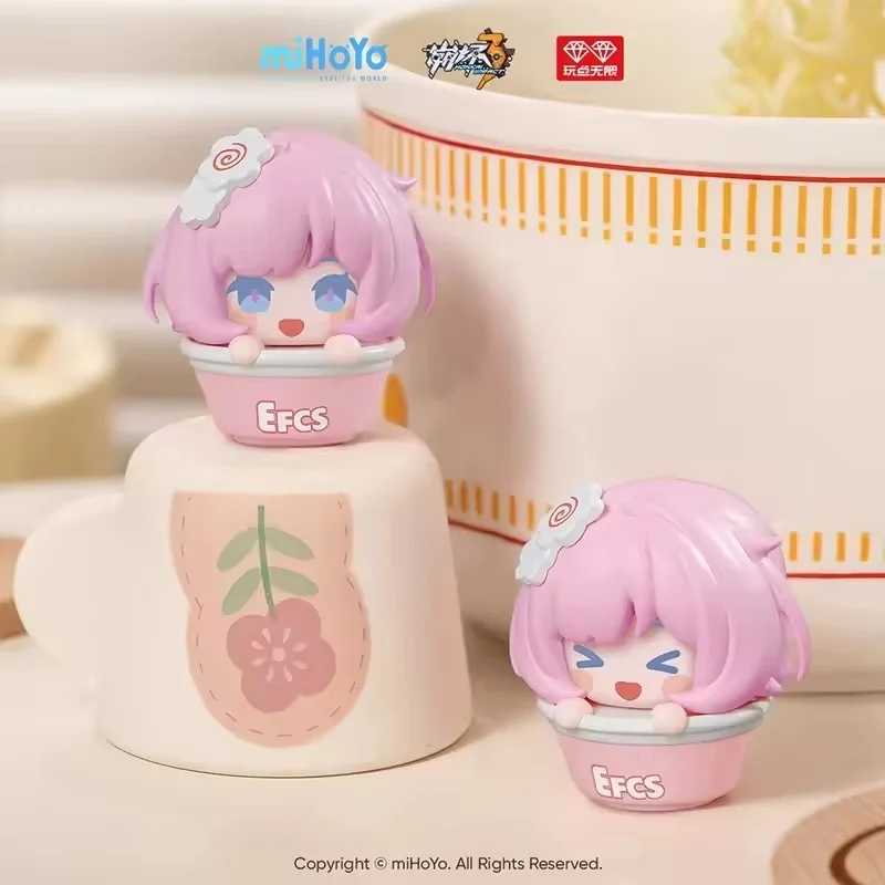 Honkai Impact 3 미니 블라인드 박스, Elysia Mobius Pardofelis Kevin Kaslana Kalpas Yae 사쿠라 Villv 애니메이션 피규어 모델 장식 장난감