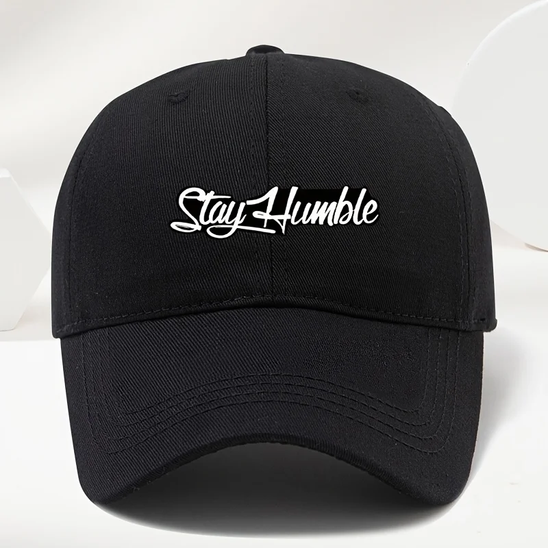 

Men's StayHumble Baseball Cap | Soft Breathable Sweat-Absorbent Adjustable Hat for Outdoor Sports & Casual