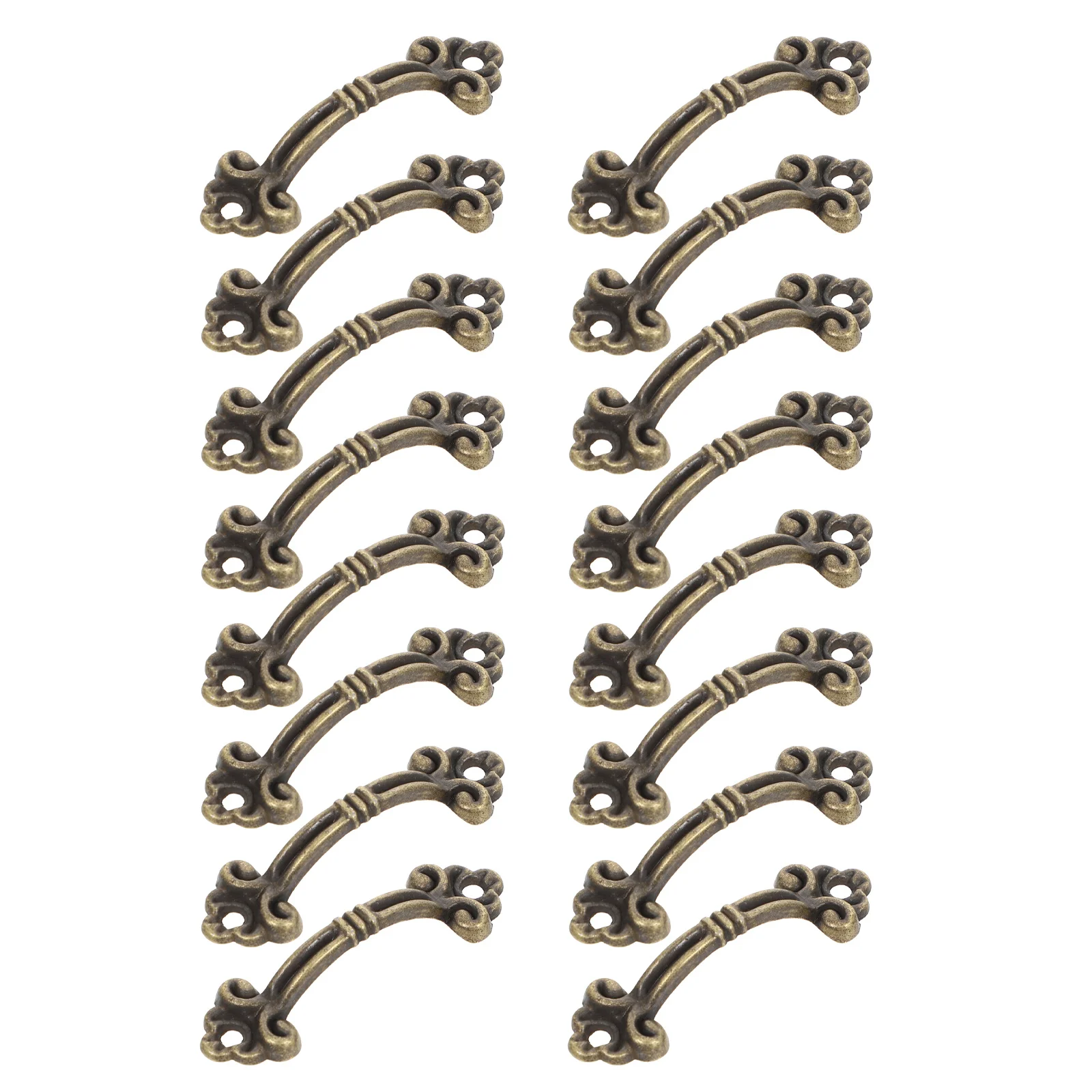 

1 set Mini Pulling Handle Decorative Knobs For Cabinet Wardrobe Drawer Zinc Alloy Closet Door Handles Home Decoration Hardware
