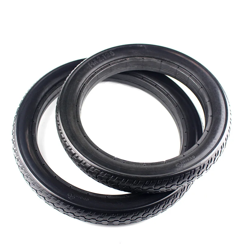 16*2.125 inches Solid Tire for Bicycle Anti Stab 16X2.125 Riding MTB Road Bike Tyre 