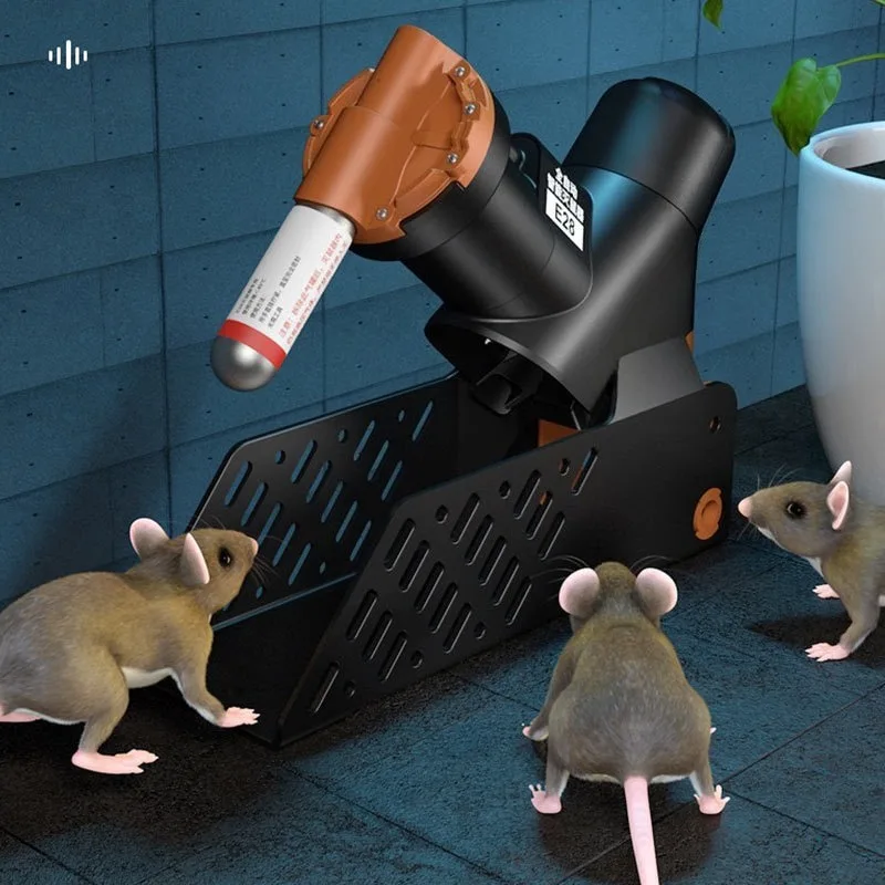 Indoor mouse killer Automatic physical mouse killer Household and commercial trapping device Air pressure intelligent gun