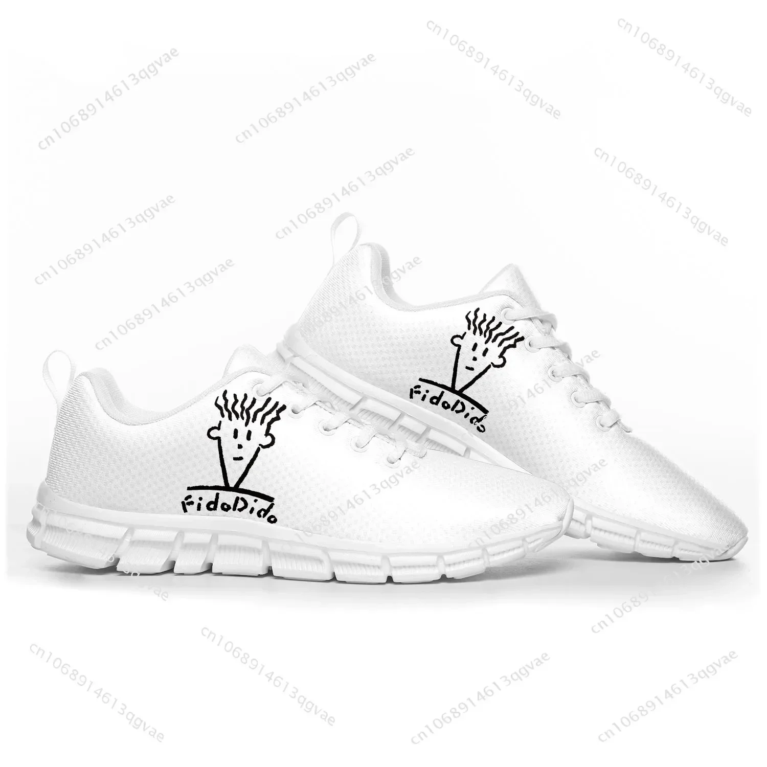 

Fido Dido Sports Shoes Mens Womens Teenager Kids Children Customized Sneakers Casual Tailor-Made Shoe High Quality Couple White