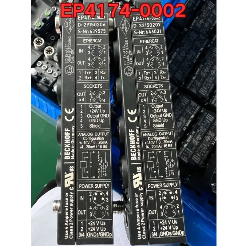 Second-hand PLC module EP4174-0002 function test is normal Latest quotation in October 2026