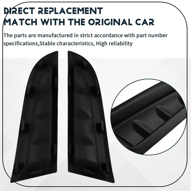 

ABNF!Stylish Right And Left Side Front Bumper Vent Covers For Subaru Impreza WRX STI 2006-2007
