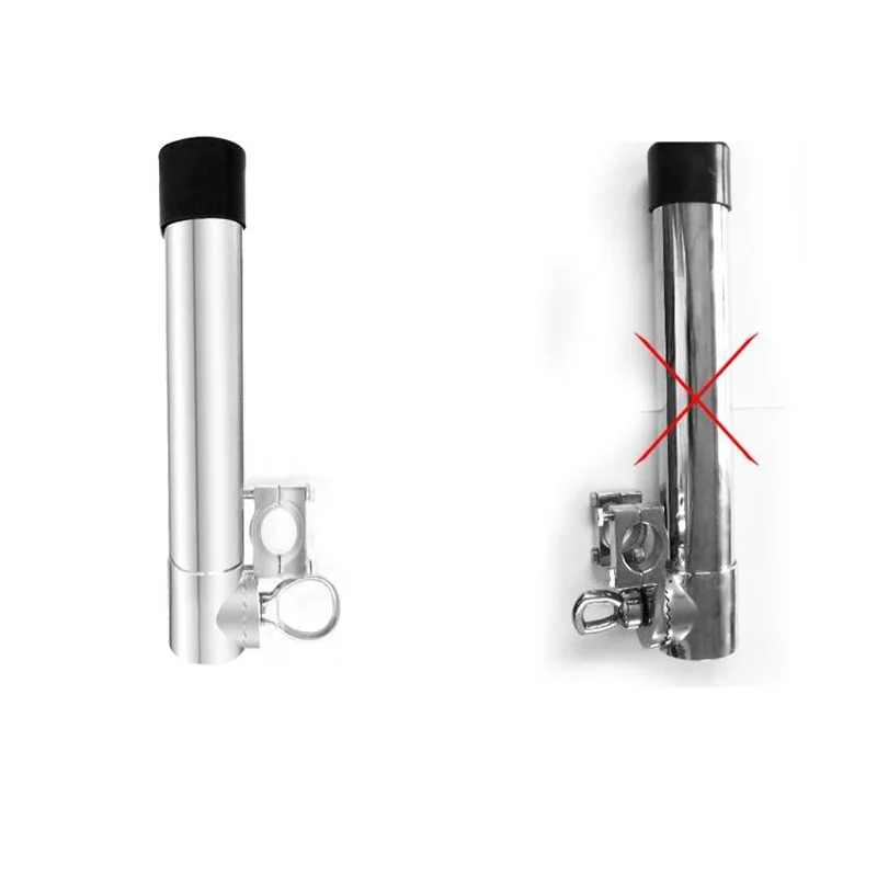 

For 316 stainless steel 360 degree adjustable rotating fishing rod bracket for marine yachts Marine hardware