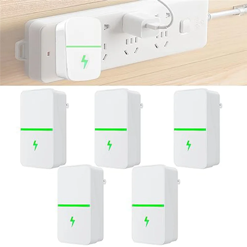 Y19A Stopwatt Energy Saving Device, Stopwatt Energy Saver, Stop Watt Energy Saver, Stop Watt Energy Saver (5Pcs) US Plug