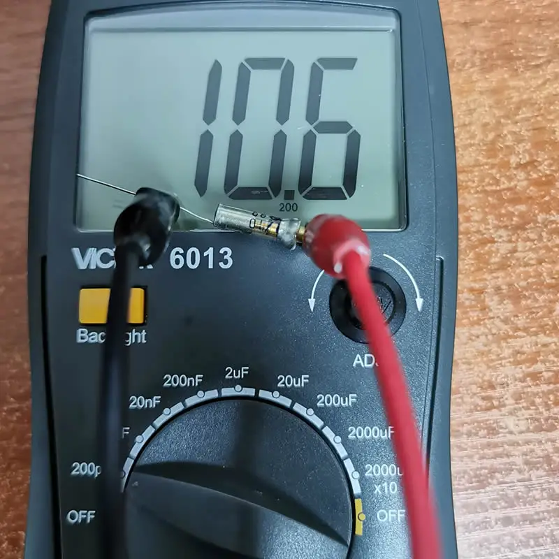 Condensadores de corte Variable, 3pf-10pf a 10pF