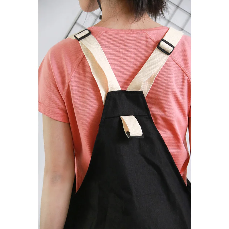 

Apron home kitchen work clothes catering cafe barber gardener men and women printing logo