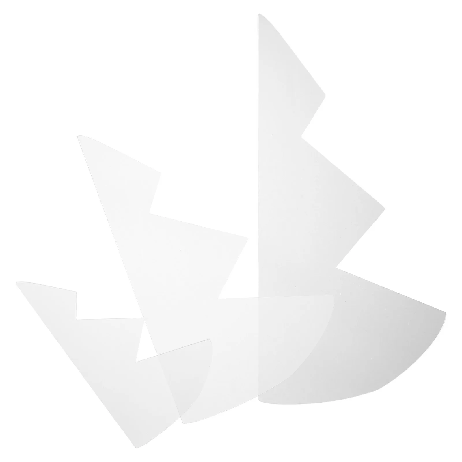 

3Pcs Christmas Tree Sewing Templates Fabric Acrylic Quilting Stencils Handmade Xmas Patchwork DIY Holiday Decor Supplies