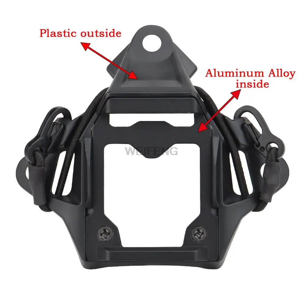 Tactical Helmet Vas Shroud Three-Hole NVG Mount Adapter For FAST MICH AF Wendy Helmet Night Vision Device Accessories