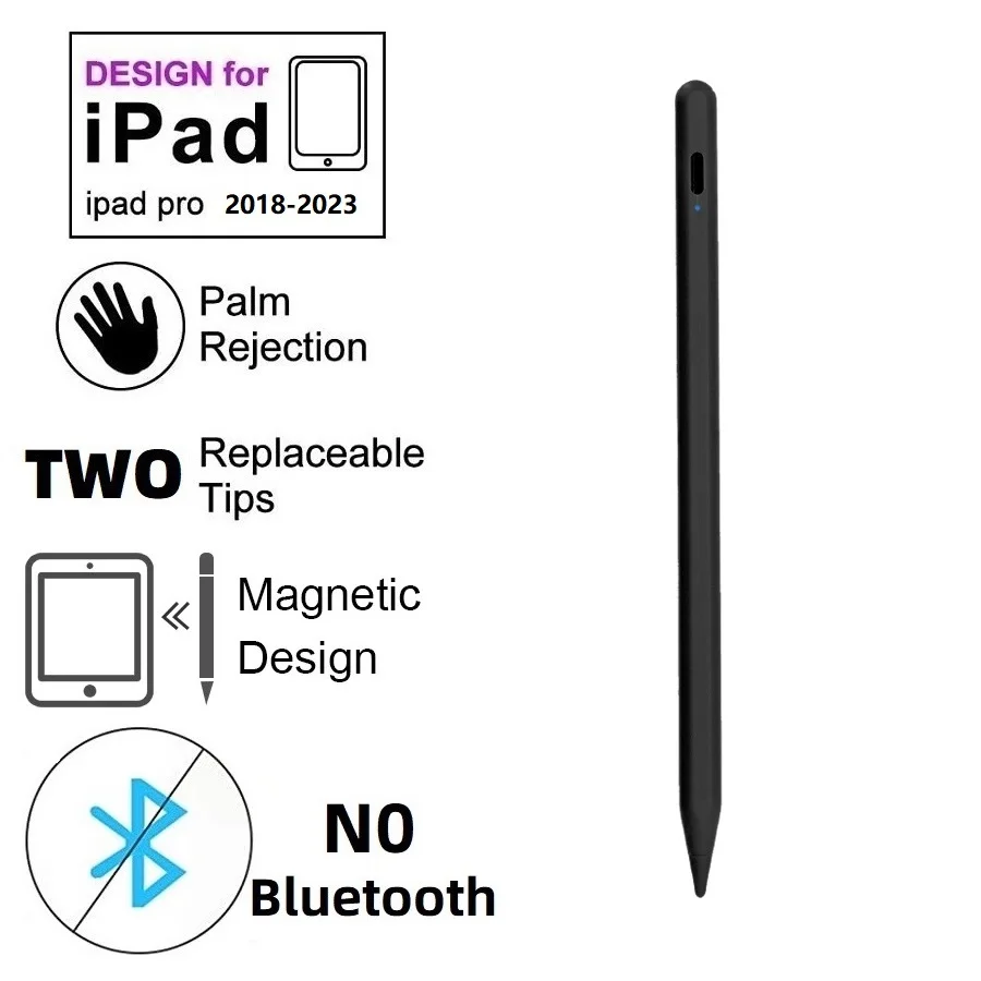 YP Stylus Pen for iPad ,  2nd Generation Compatible with 2018-2023 Apple (  iPad Air 3/4/5 and Pro 11/12.9 Inch andMini 5/6)