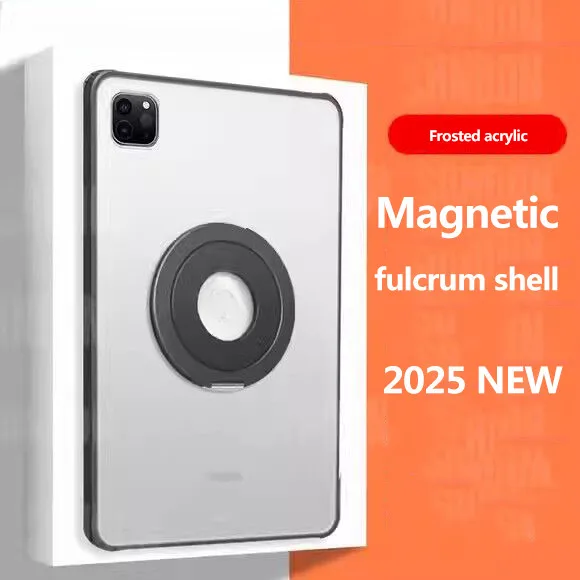 

Вращающийся акриловый чехол для Xiaomi Redmi Pad2 11 дюймов 2025 SE 11 8,7 MiPad 7 7Pro 11,2 5 6 Pro, матовый чехол-держатель из ТПУ с магнитным держателем