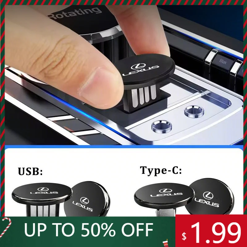 

Автомобильные наклейки, автомобильные аксессуары, USB-флеш-накопитель Type-C, мини-флешка, музыкальное устройство для Lexus CT ES GS NX IS250 CT200h IS300h ES3
