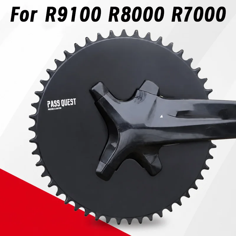 PASS QUEST 110 bcd 4 bolt chainring For Shimano dura ace R9100 105 R7000 ultegra R8000 4 Arm crank Closed chainring narrow wide