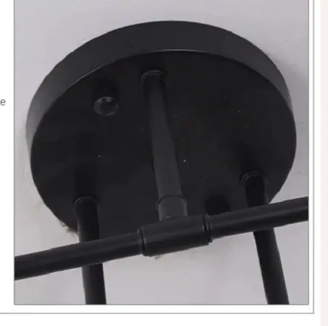 

Modern Sputnik LED Chandelier Nordic Black White Golden Ceiling Lamp for Bedroom Dining Room Home Decor Lighting Fixture E27