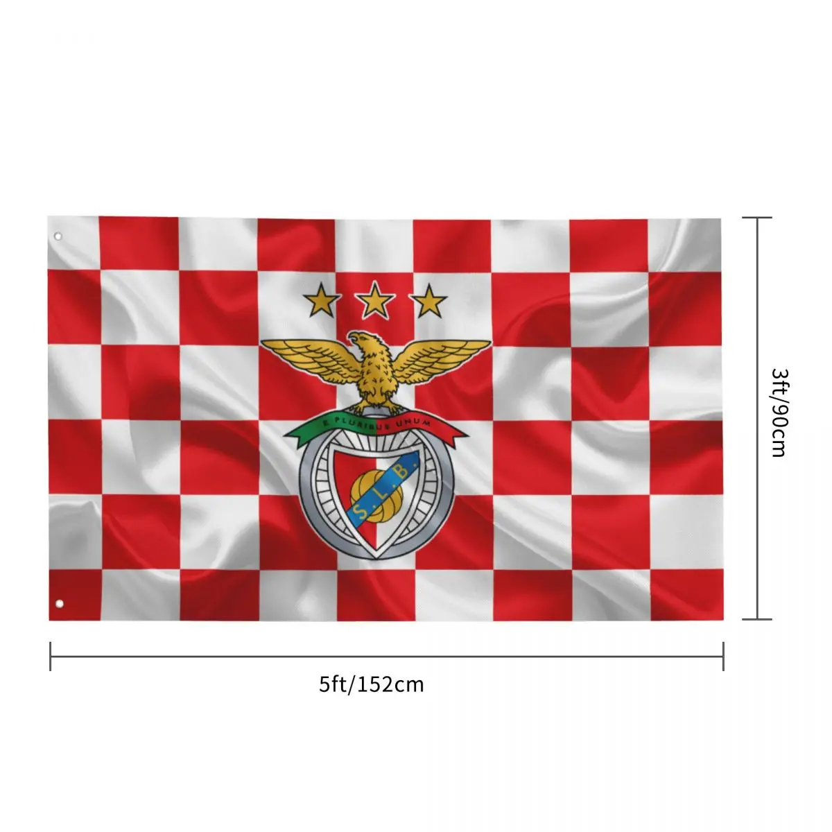 SL Benfica 2096 Outdoor Banner Funny Halloween Decoration Flag Outdoor Travel Portable Nautical flag Cheering flag Durable Soft