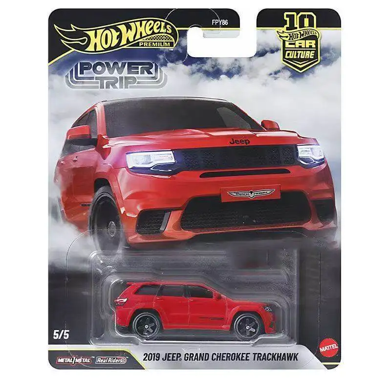 Original 2026 Hot Wheels Premium Car Culture Power Trip Mix 3R Metal Hotwheels 1/64 Car Model 1:64 Diecast Minature Hotweheels