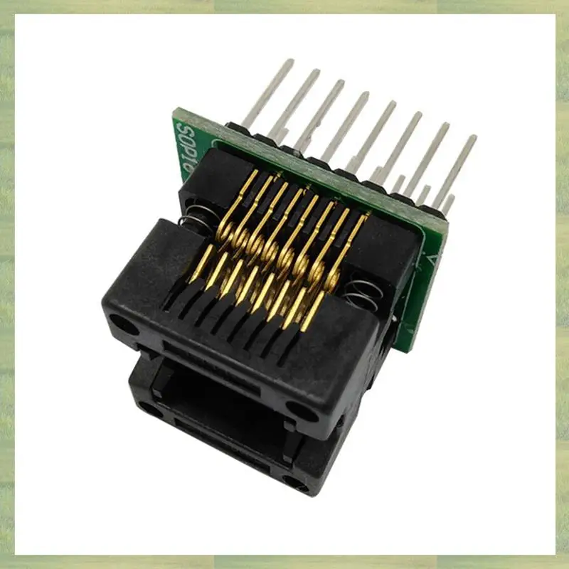

N15R-2X SOP16 TO DIP16 IC Programmer Adapter Socket 150Mil Chip Programmer SOP16-1.27 Adapter Socket To DIP16 Ots16-1.27-03