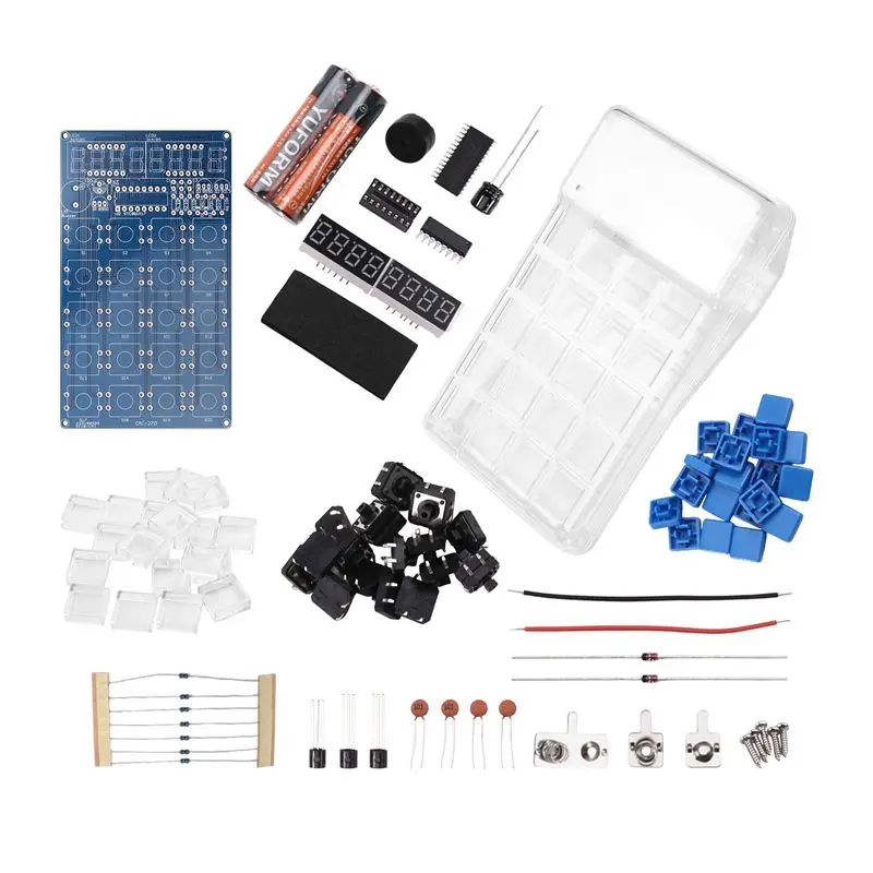 

Набор для сборки электронного калькулятора M01K с LED-дисплеем и компонентами SMD для любителей DIY