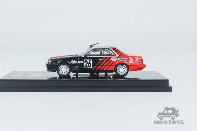 INNO 1:64 NISSAN SKYLINE 2000 Turbo RS-X HR31 #26 ADVAN Diecast Model Car